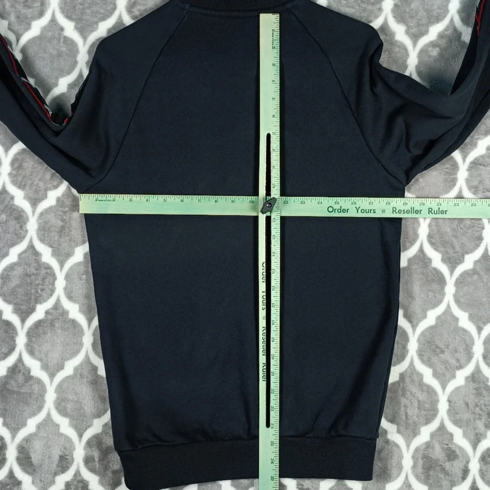 Adidas Sweatshirt Men Small‎ Black Tango Tape Crewneck Soccer Sweater